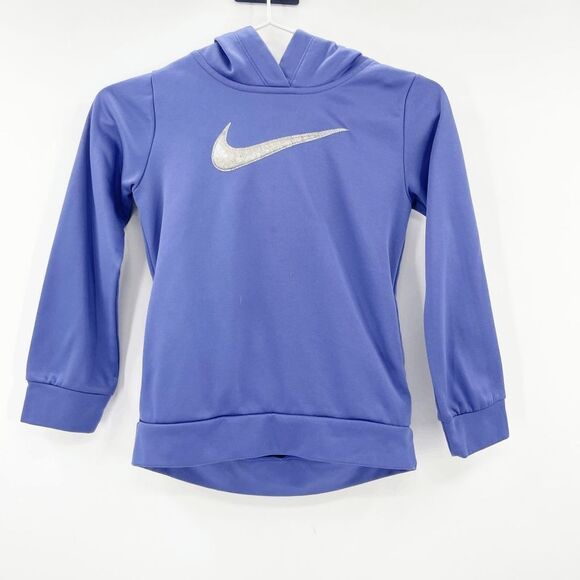 Nike Other - Nike Unisex Kids Blue Dri Fit Pullover hoodie Jacket Size 6X / L